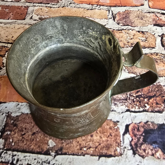 Turkish Persian Copper Mug Antique - Picture 2 of 11